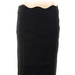 ✨Emporio Armani Wavy Waist Black Skirt Pockets Size 10 Whimsigoth VIntage Luxury